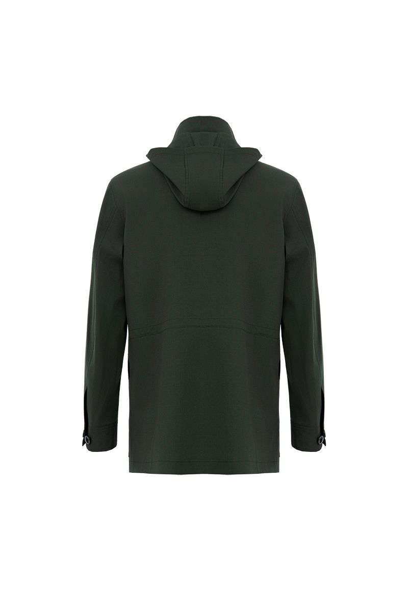 THEODORE Olive Wool Jacket, view 2 of 4
