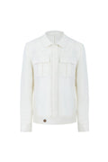 THEODORE Ivory Wool Casual Jacket, view 1 of 6