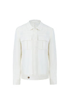 THEODORE Ivory Wool Casual Jacket, view 1 of 6