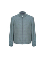 THEODORE Green Check Wool Casual Jacket, view 1 of 2