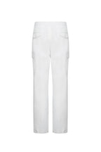 THEODORE Ivory Cargo Cotton Trousers, view 3 of 9
