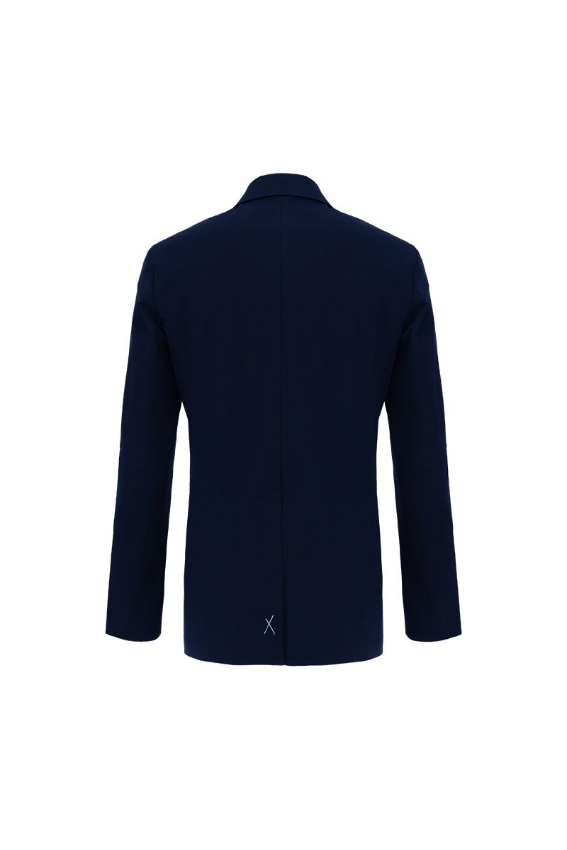 THEODORE Navy Nylon Jacket, view 2 of 4