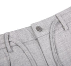 THEODORE Grey Wool Trousers, view 4 of 6
