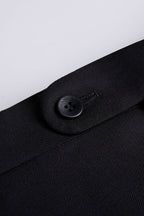 THEODORE Black Wool Trousers, view 3 of 6