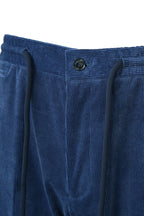 THEODORE Blue Corduroy Cargo Trousers, view 4 of 8