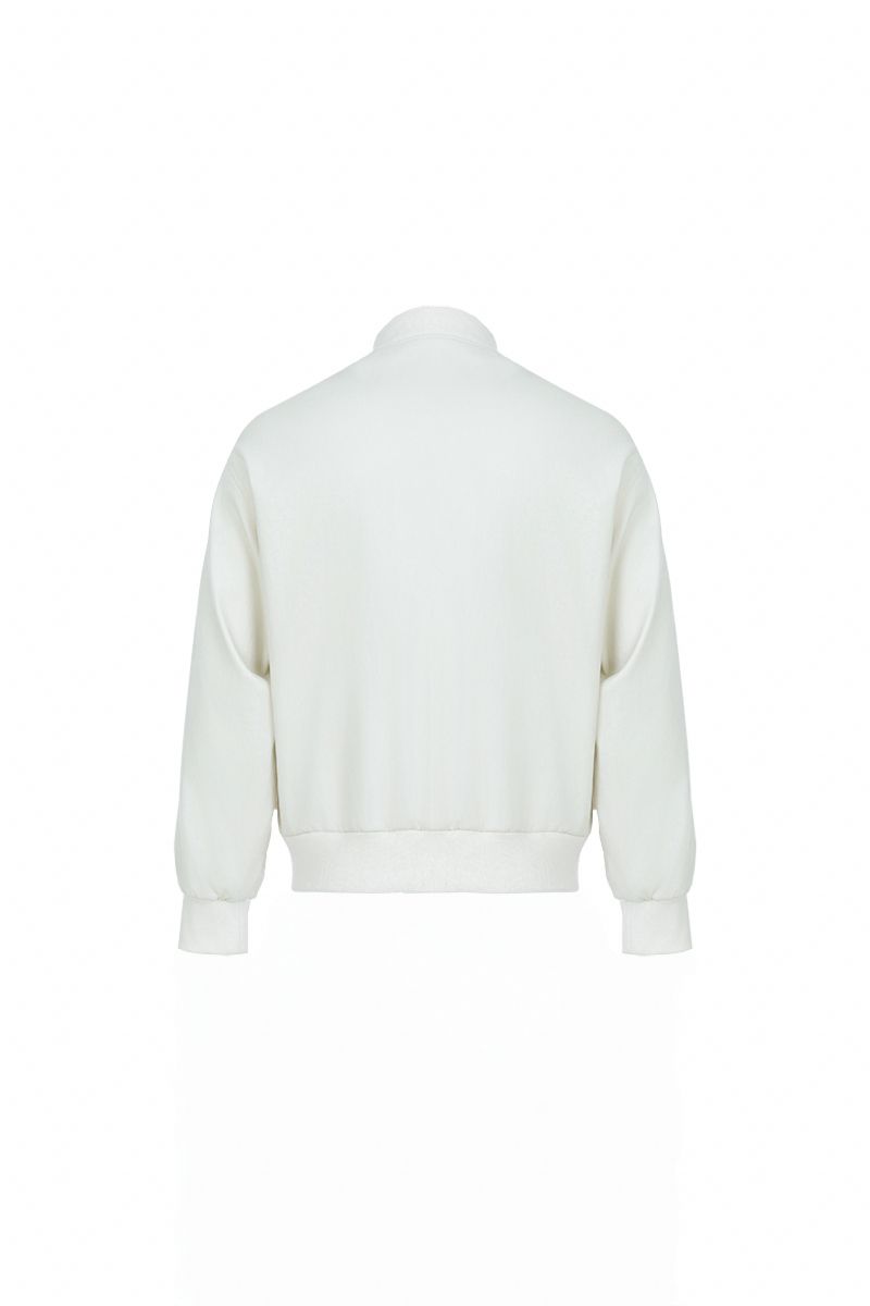 THEODORE Ivory Cotton Casual Jacket, view 2 of 4
