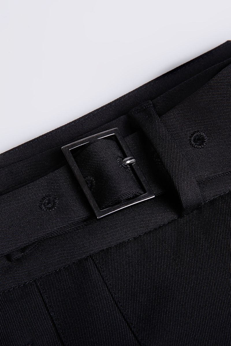 THEODORE Black Wool Trousers, view 4 of 7