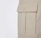 THEODORE Cream Nylon Trousers, view 4 of 5