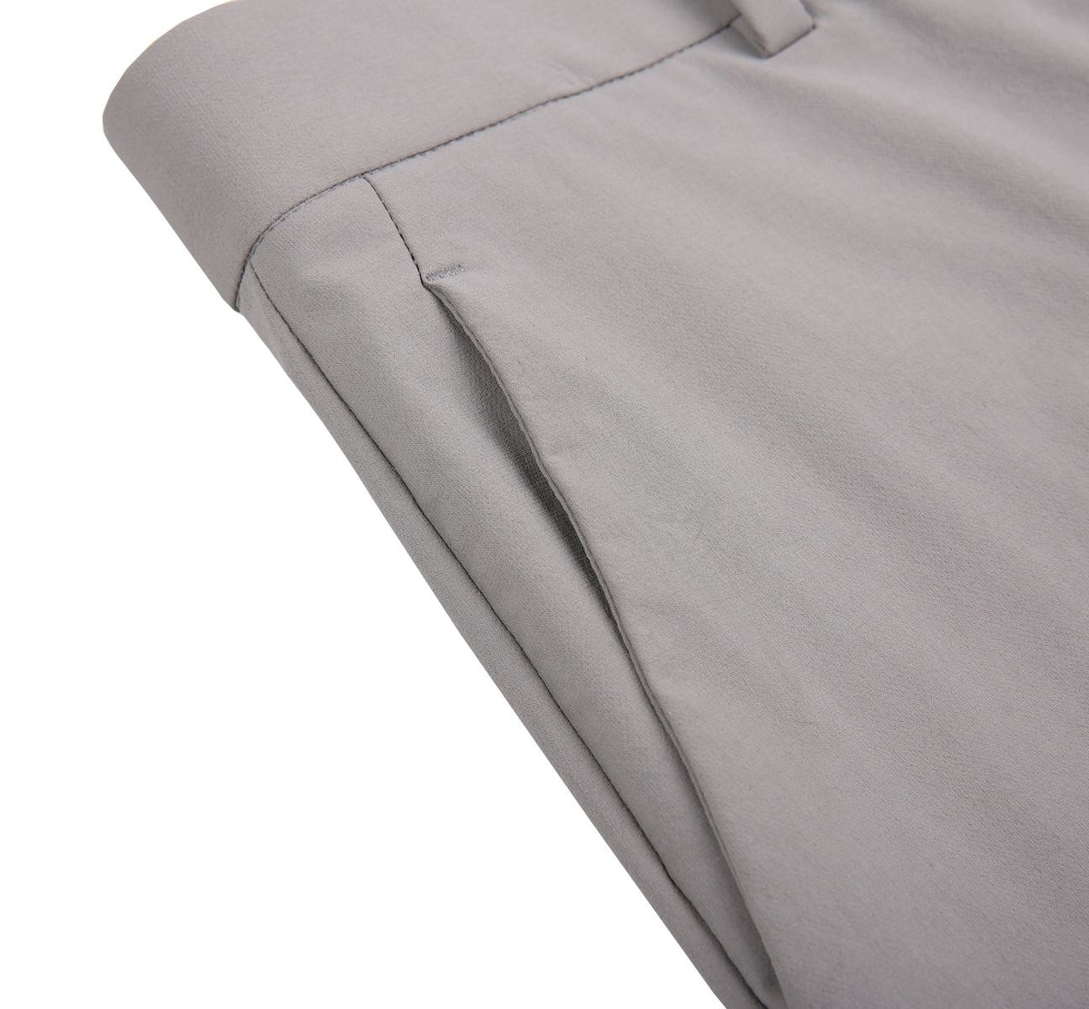 THEODORE Grey Nylon Trousers, view 5 of 6