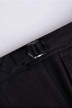 THEODORE Black Wool Trousers, view 4 of 6
