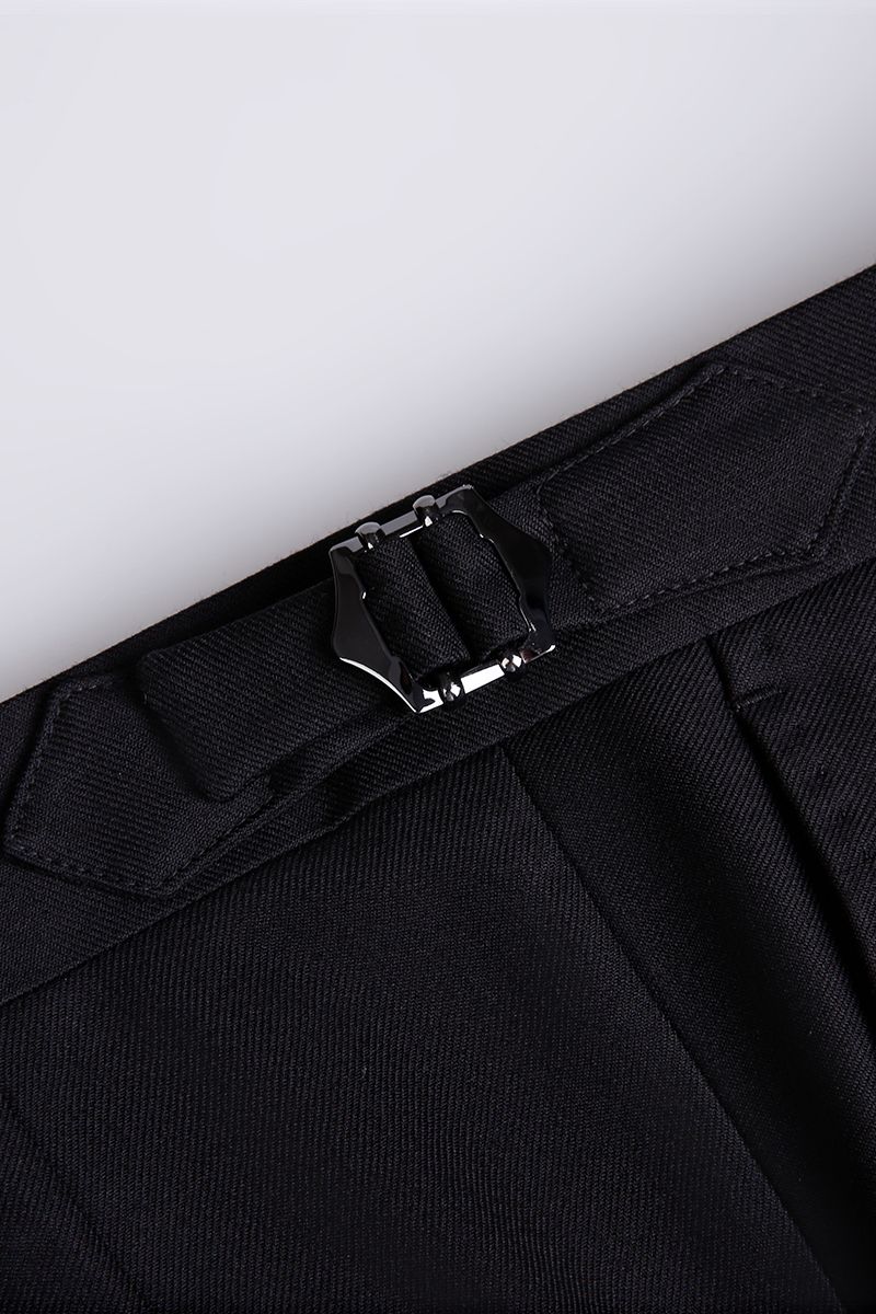 THEODORE Black Wool Trousers, view 4 of 6