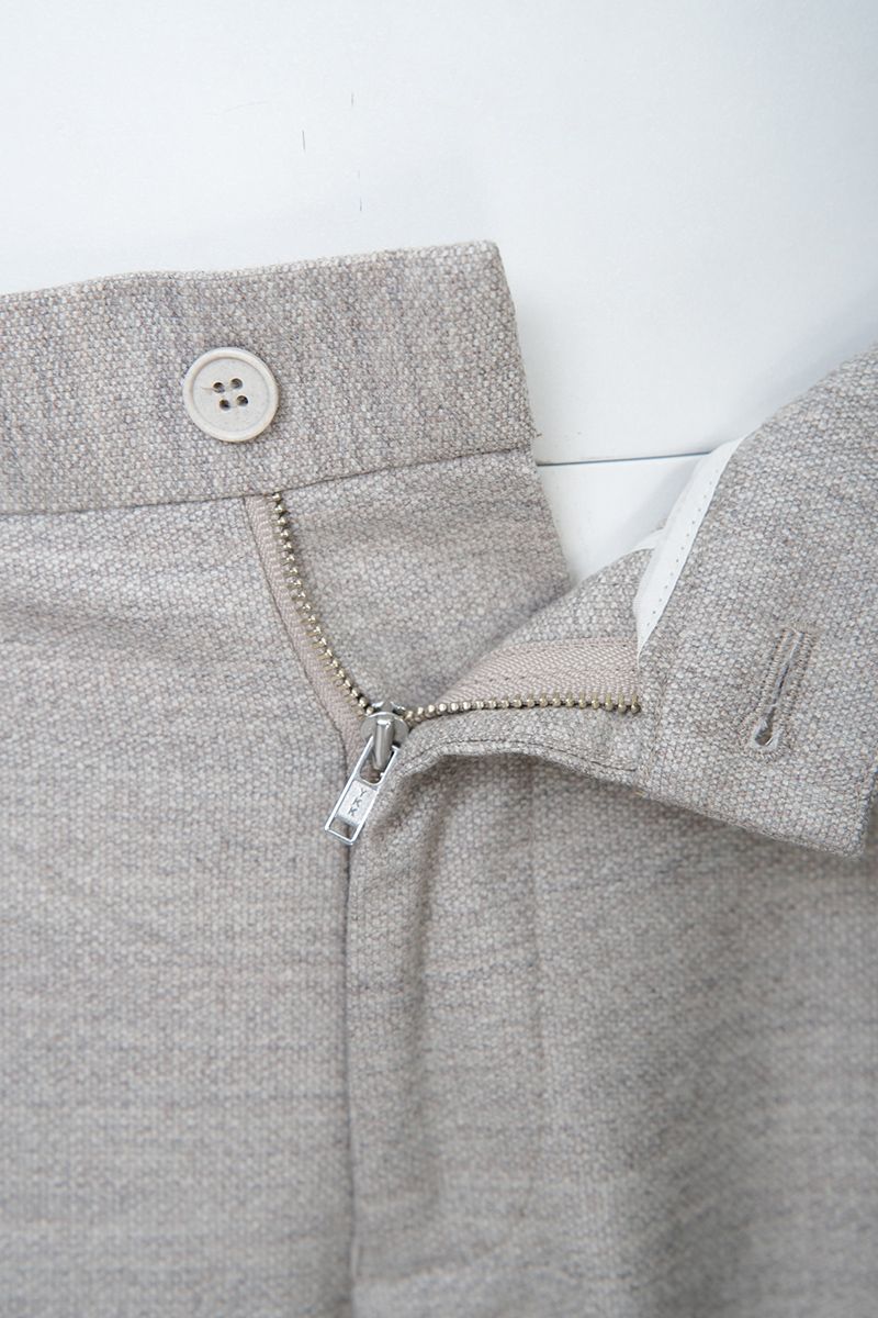 THEODORE Light Grey Wool Trousers, view 4 of 8