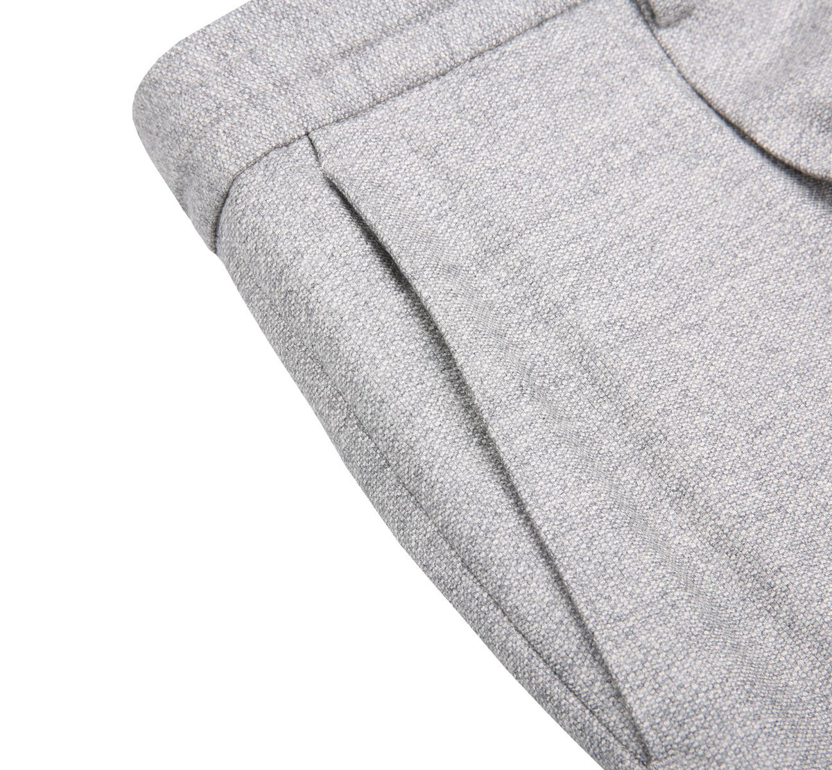THEODORE Grey Wool Trousers, view 5 of 6