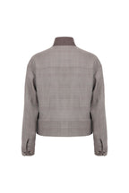 THEODORE Coffee Check Wool Casual Jacket, view 2 of 4