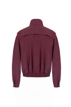 THEODORE Red Wool Casual Jacket, view 2 of 9