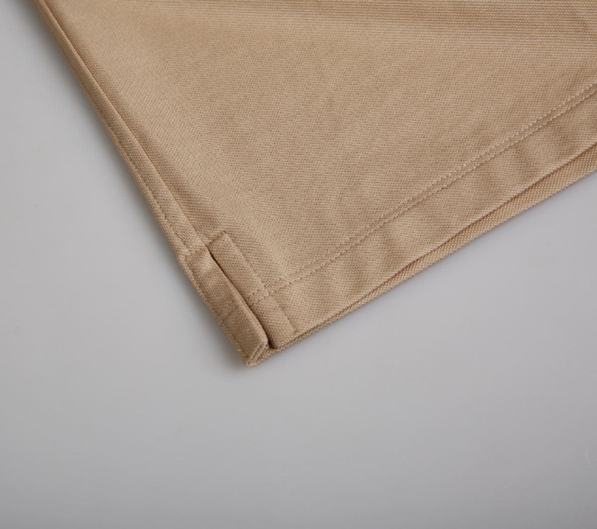 THEODORE The Arcachon Khaki One-Button Polo, view 4 of 4