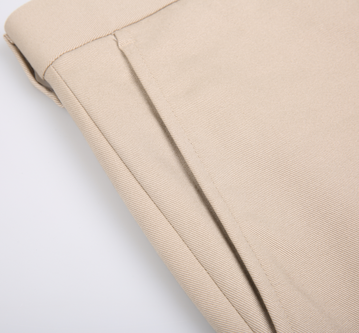 THEODORE Khaki Cotton Trousers, view 5 of 6