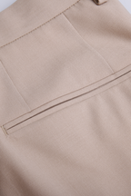 THEODORE Khaki Wool Trousers, view 4 of 5