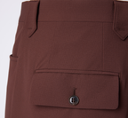 THEODORE Red Check Nylon Trousers, view 4 of 4