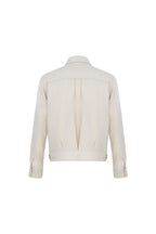 THEODORE Ivory Wool Casual Jacket, view 2 of 3