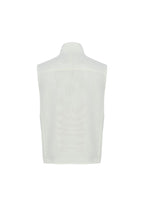 THEODORE White Wool Gilet, view 2 of 5