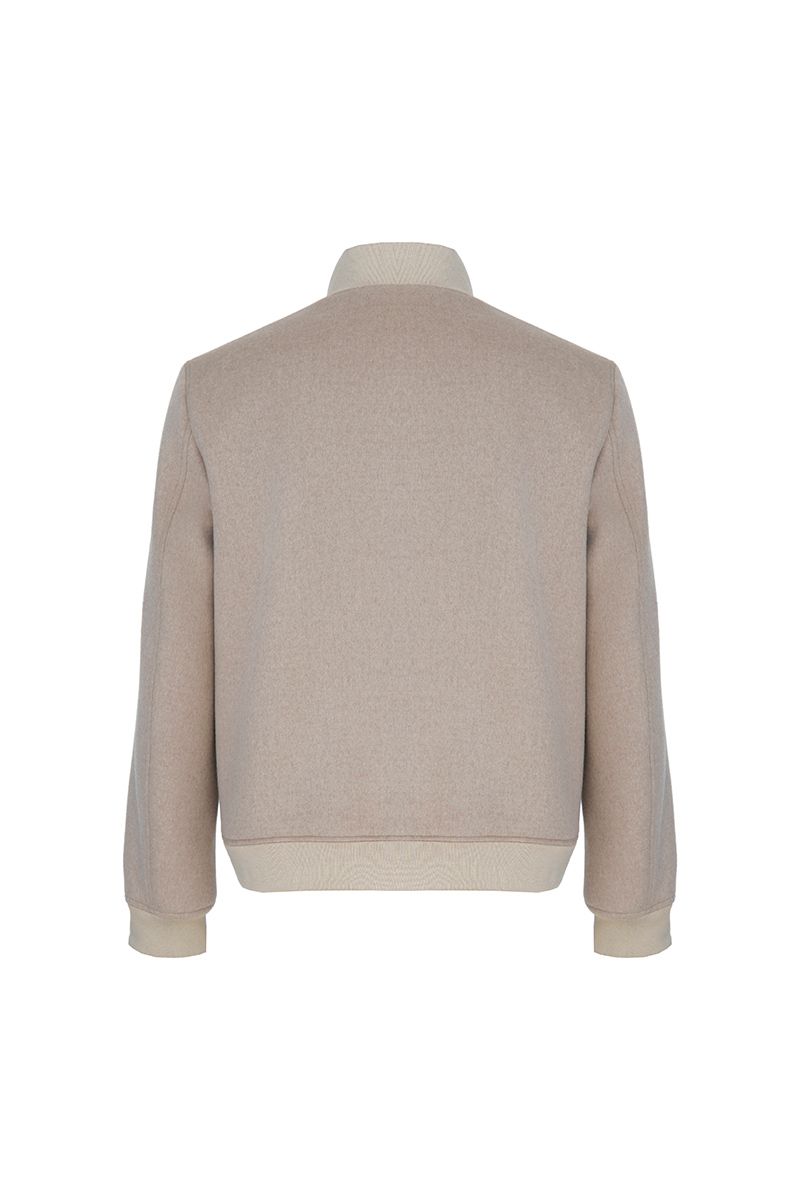 THEODORE Coffee Wool Casual Jacket, view 2 of 2