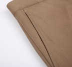 THEODORE Coffee Cotton Trousers, view 5 of 6