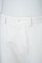 THEODORE White Patch-Pocket Cotton Trousers, view 4 of 7