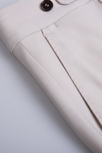 THEODORE Khaki Wool Trousers, view 4 of 6