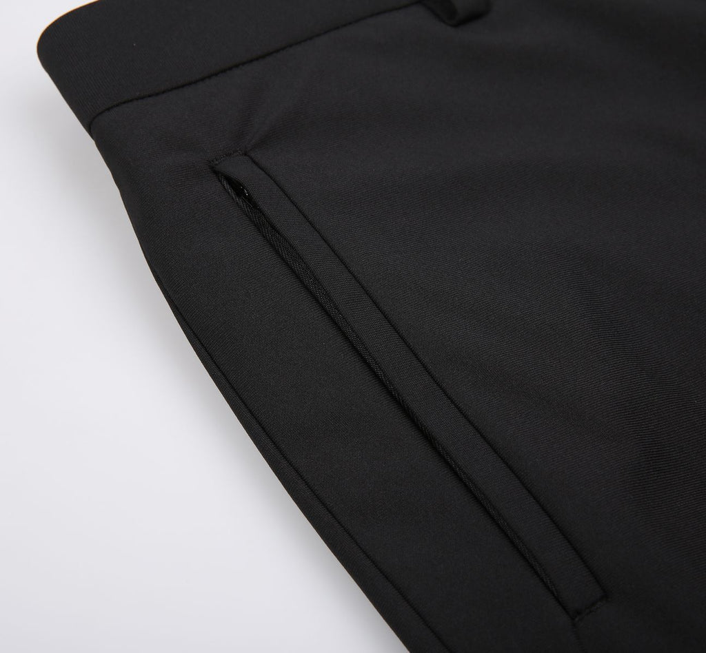 THEODORE Black Polyester Trousers, view 5 of 6