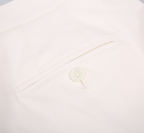 THEODORE White Cotton Trousers, view 6 of 6