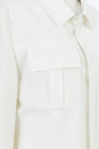 THEODORE Ivory Wool Casual Jacket, view 3 of 6