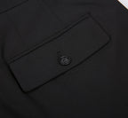 THEODORE Black Polyester Trousers, view 6 of 6