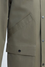 THEODORE Khaki Cotton Casual Jacket, view 3 of 5