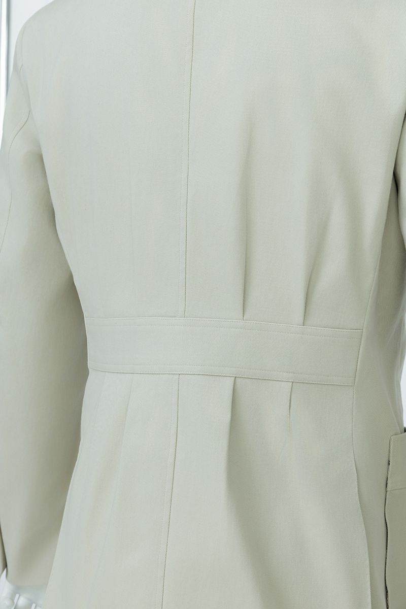 THEODORE Khaki Cotton Jacket, view 3 of 7