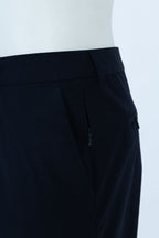 THEODORE Navy Nylon Trousers, view 5 of 7