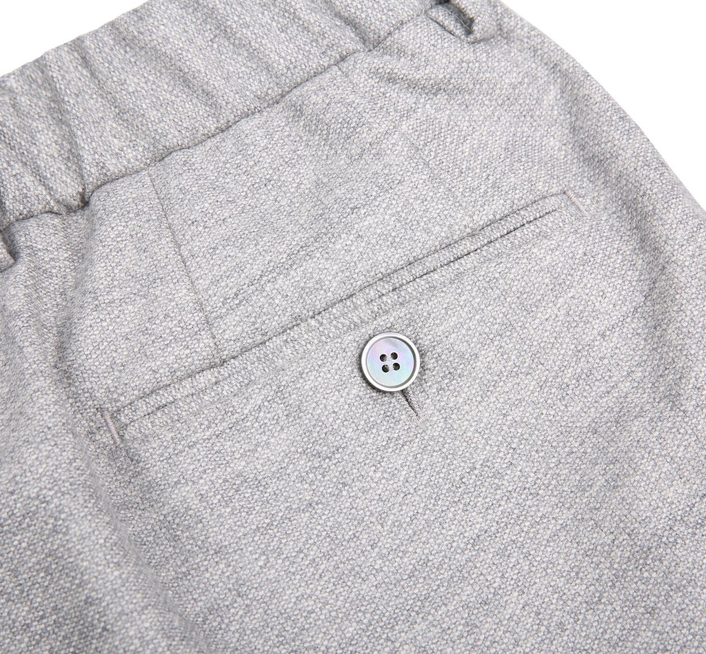 THEODORE Grey Wool Trousers, view 6 of 6