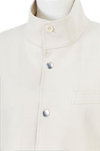 THEODORE Ivory Wool Gilet, view 3 of 7