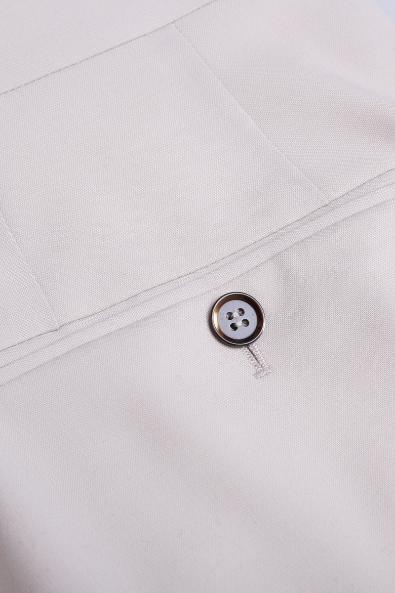 THEODORE Khaki Wool Trousers, view 5 of 6