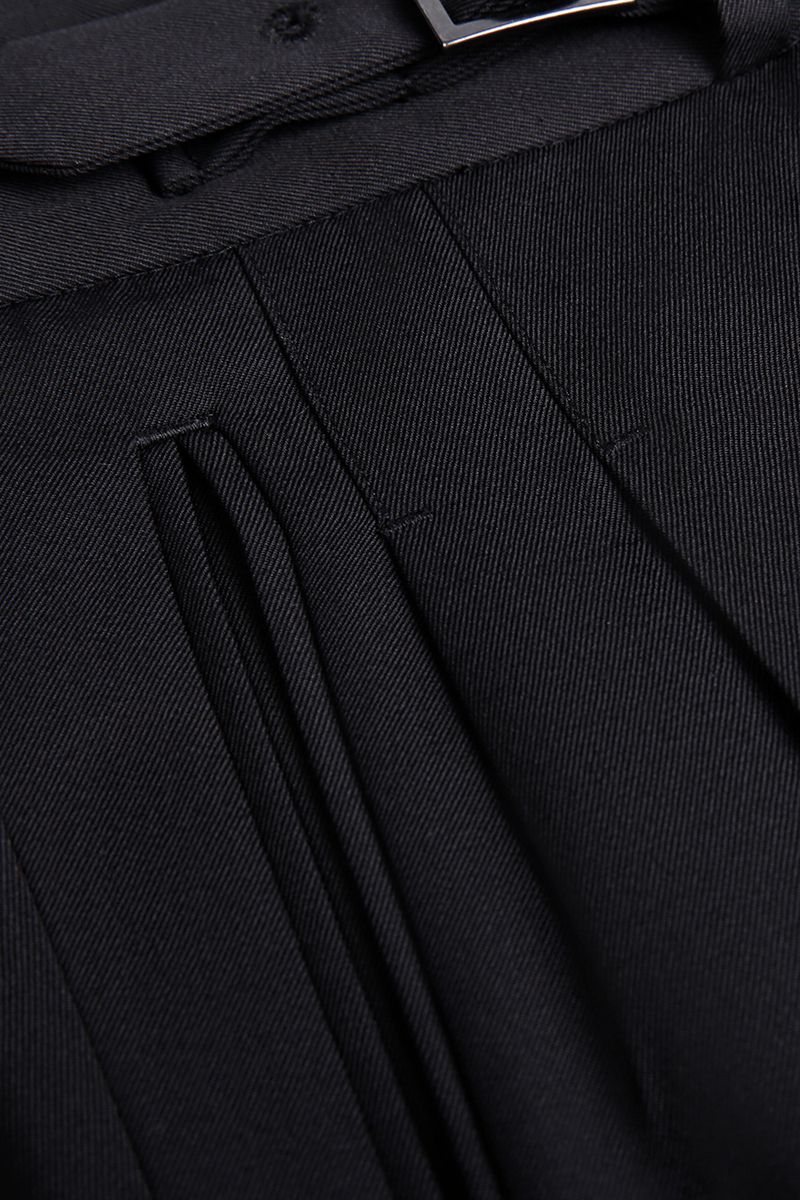 THEODORE Black Wool Trousers, view 5 of 7