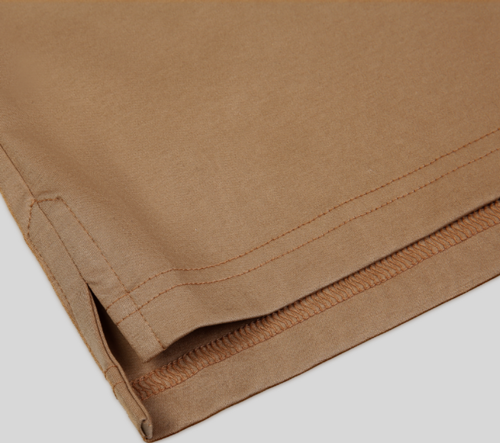 THEODORE Coffee Cotton T-Shirt, view 6 of 7