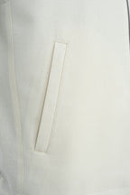 THEODORE White Wool Gilet, view 3 of 5
