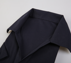 THEODORE The Bandol Navy Cotton Pocket Polo, view 6 of 7
