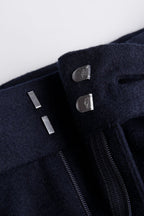 THEODORE Navy Wool Trousers, view 6 of 6