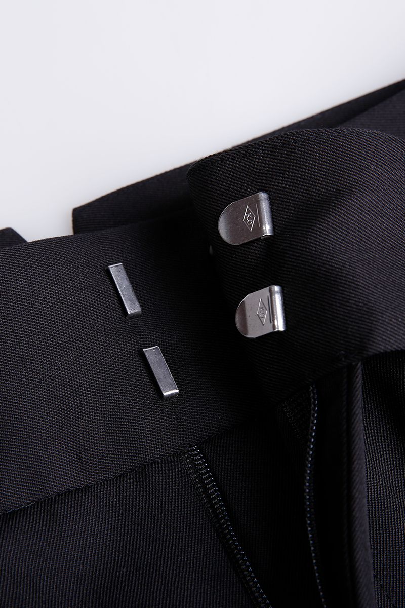 THEODORE Black Wool Trousers, view 6 of 7