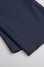 THEODORE Navy Polyester Trousers, view 6 of 7