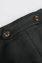 THEODORE Green Wool Trousers, view 6 of 6