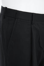 THEODORE Black Watch-Pocket Wool Trousers, view 6 of 8