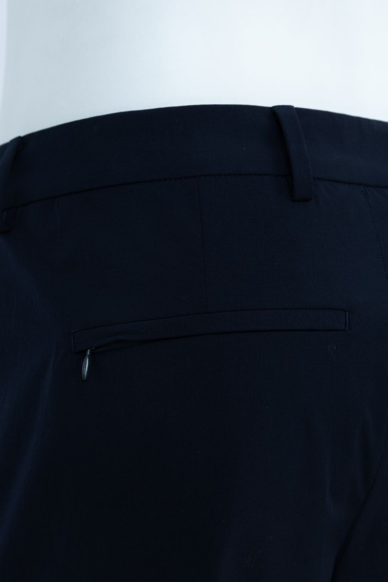 THEODORE Navy Nylon Trousers, view 6 of 7