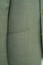 THEODORE Green Check Wool Jacket, view 3 of 5